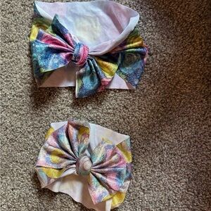 Colorful Bow Headwrap bows